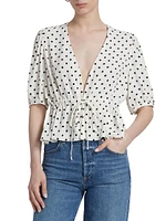 Sawyer Dot Blouse