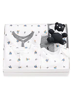 Baby Boy's 7-Piece Cotton Essentials Gift Set