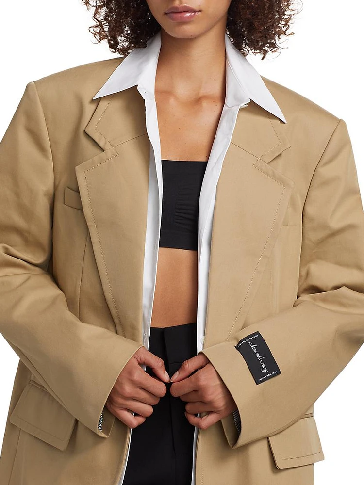 Oversized Boxy Blazer