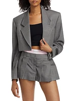 Cropped Dickie Blazer