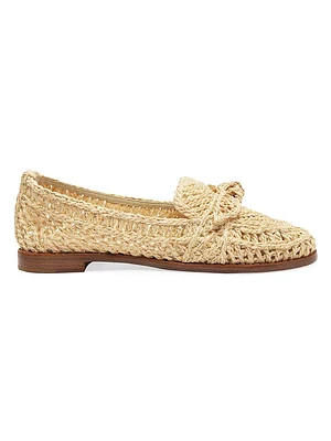 Raffia Penny Loafer