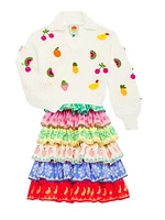 Baby Girl's, Little Girl's & Girl's Sweet Orchard Ruffled Skirt