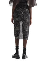 Printed Georgette Skirt