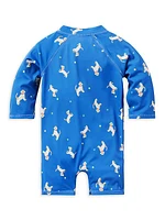 Baby Boy's Rashguard Swimsuit