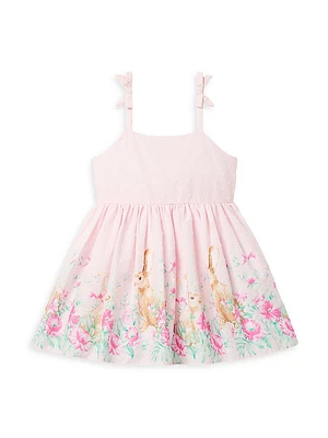 Little Girl's & Girl's The Bunny Garden Dress