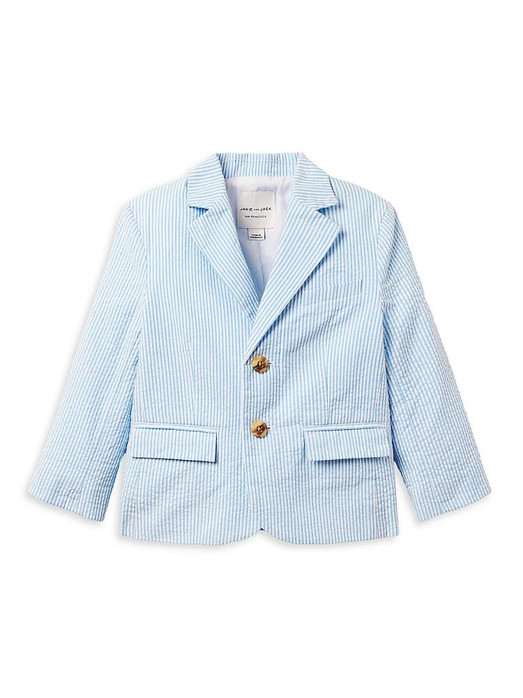 Little Boy's & Seersucker Blazer