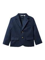 Little Boy's & Linen-Blend Blazer