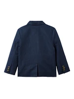 Little Boy's & Linen-Blend Blazer