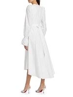 Willow Cotton Poplin Midi-Dress