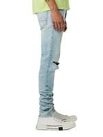 Zack Distressed Stretch Skinny Jeans