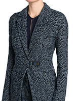 Tiger Cashmere-Blend Blazer