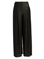 Jersey Wide-Leg Pants