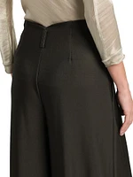 Jersey Wide-Leg Pants