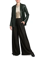 Jersey Wide-Leg Pants