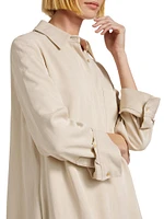 Jenny Long-Sleeve Shirtdress