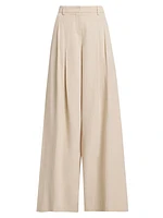 Didi Pleated Wide-Leg Pants