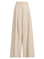 Didi Pleated Wide-Leg Pants