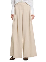 Didi Pleated Wide-Leg Pants