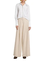 Didi Pleated Wide-Leg Pants