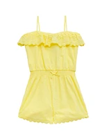 Little Girl's & Cotton Batiste Romper