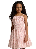 Little Girl's & Floral Seersucker Dress