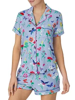 Butterfly Short 2-Piece Pajama Set