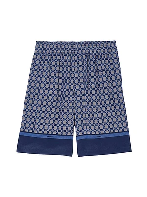 Patterned Bermuda Shorts