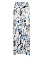 Veranera Lavanda Petalo Floral Sarong