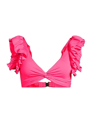 Steviekate Ruffled Bikini Top