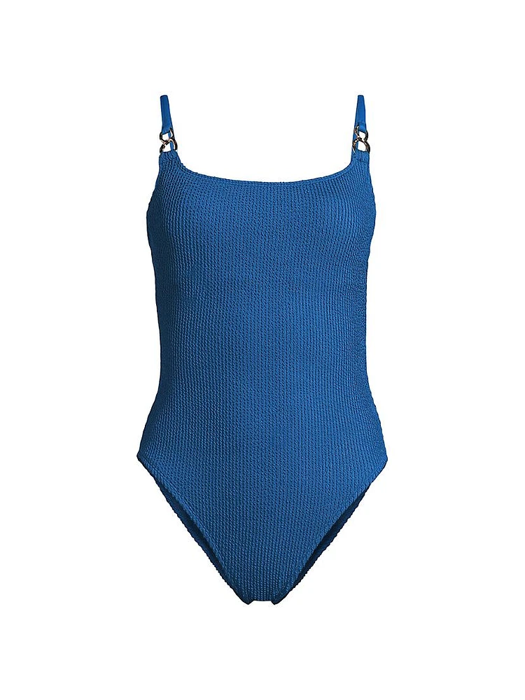 Alizee Scrunch One-Piece Swimsuit