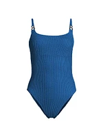 Alizee Scrunch One-Piece Swimsuit