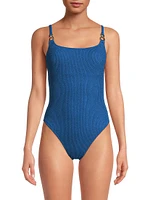 Alizee Scrunch One-Piece Swimsuit