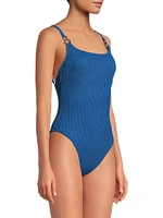 Alizee Scrunch One-Piece Swimsuit