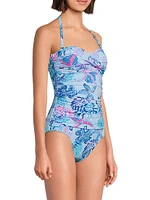 Flamenco Ruched One-Piece Swimsuit