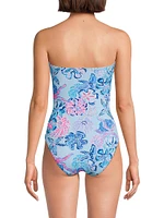 Flamenco Ruched One-Piece Swimsuit