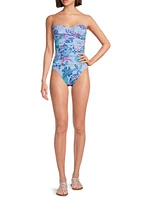 Flamenco Ruched One-Piece Swimsuit