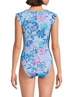 Jossette Coral One-Piece Swimsuit