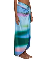 Isla Tie-Dye Cover-Up Maxi Skirt