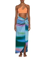 Isla Tie-Dye Cover-Up Maxi Skirt