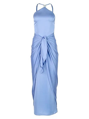 Selva Halter Cover-Up Dress
