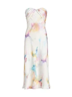 Annika Satin Cocktail Dress