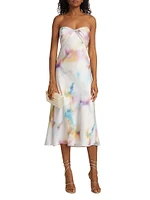 Annika Satin Cocktail Dress