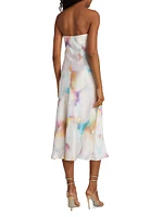 Annika Satin Cocktail Dress