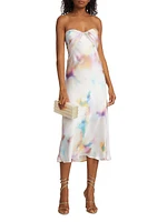 Annika Satin Cocktail Dress