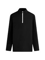 Long-Sleeve Quarter-Zip Top