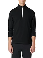 Long-Sleeve Quarter-Zip Top