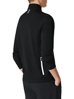 Long-Sleeve Quarter-Zip Top