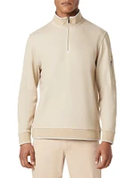 Long-Sleeve Quarter-Zip Sweater