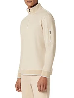 Long-Sleeve Quarter-Zip Sweater