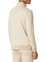 Long-Sleeve Quarter-Zip Sweater